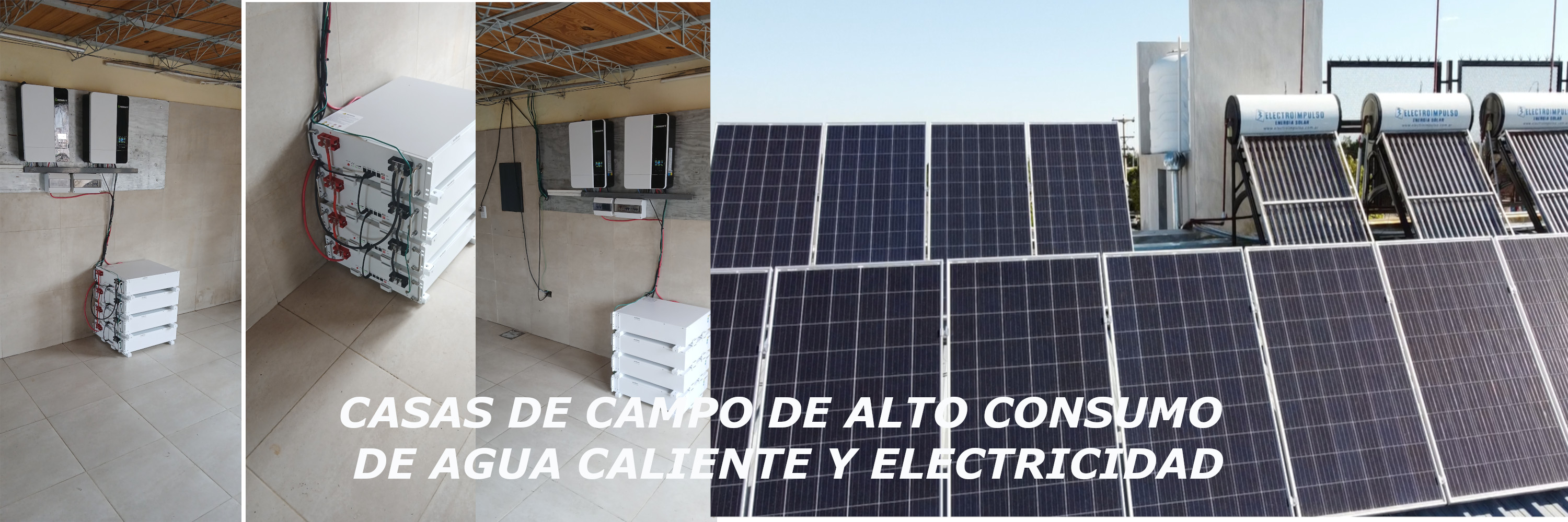 agua y electricidad